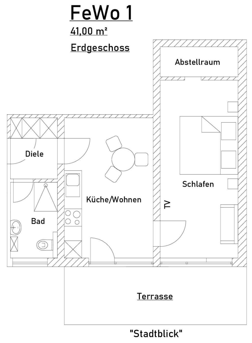 Ferienwohnungen Petrisberg Tréveris Habitación foto